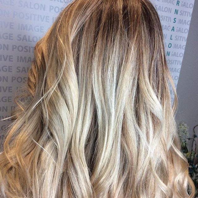 blonde fade hair color